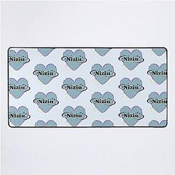 NiziU K-Pop Heart Design Desk Mat