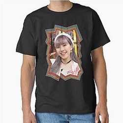 Mayuka Ogou NiziU Korean Kpop Retro Color Oil Paint Design Classic T-Shirt