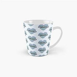 NiziU K-Pop Heart Design in Blue Tall Mug