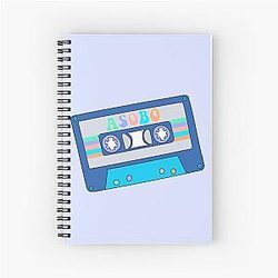 NIZIU - Asobo Cute Retro Cassette Tape Spiral Notebook