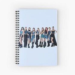 Niziu KPOP Spiral Notebook