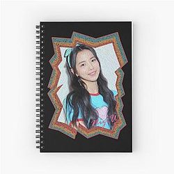 Maya Katsumura NiziU Korean Kpop Retro Color Oil Paint Design Spiral Notebook