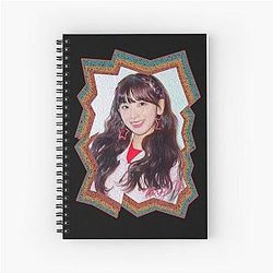 Miihi Suzuno NiziU Korean Kpop Retro Color Oil Paint Design Spiral Notebook