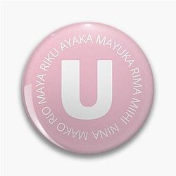 Niziu for all members pin