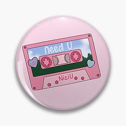 NIZIU NeedU Cute Retro Cassette Tape Pin