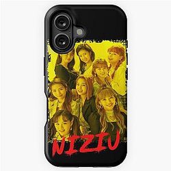NiziU Kpop Group Members Yellow Kpop iPhone Tough Case