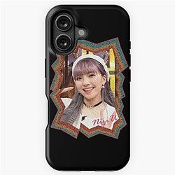 Mayuka Ogou NiziU Korean Kpop Retro Color Oil Paint Design iPhone Tough Case