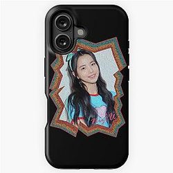 Maya Katsumura NiziU Korean Kpop Retro Color Oil Paint iPhone Tough Case
