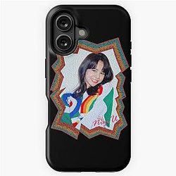 Nina Hillman NiziU Korean Kpop Retro Color Oil Paint Design iPhone Case