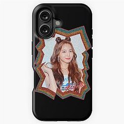 Arai Ayaka NiziU Ayaka Korea Kpop Retro Color Oil Paint iPhone Tough Case
