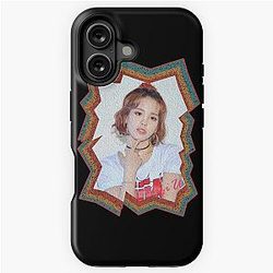 Mako Yamaguchi NiziU Mako Korean Kpop Retro Color Oil Paint Design iPhone Case