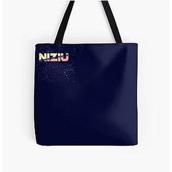 Niziu in Space All Over Tote Bag