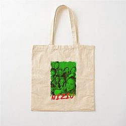 NiziU Kpop Group Members Green Kpop Cotton Tote Bag