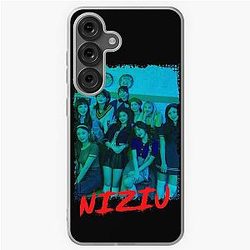 NiziU Kpop Group Members Blue Kpop RGB Color Design Samsung Galaxy Soft Case
