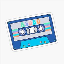 NIZIU - Asobo Cute Retro Cassette Tape Sticker