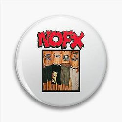 Nofx punk band logo Pin