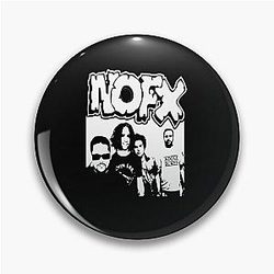 Nofx punk band logo Pin