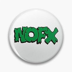Nofx punk band logo Pin