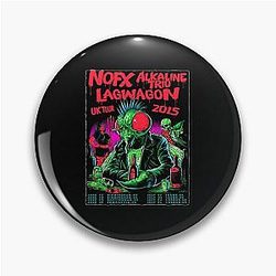 Nofx punk band logo Pin