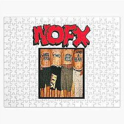 Nofx punk band logo Jigsaw Puzzle