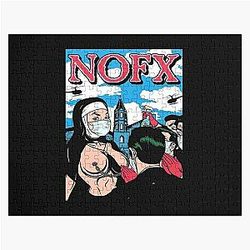 Nofx punk band logo Jigsaw Puzzle