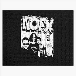 Nofx punk band logo Jigsaw Puzzle