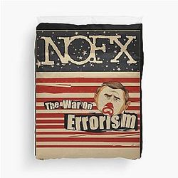 Nofx punk band logo Duvet Cover