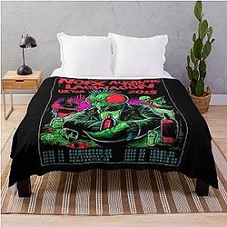 Nofx punk band logo Throw Blanket