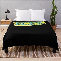 Classic Nofx Logo Classic T-Shirt Throw Blanket