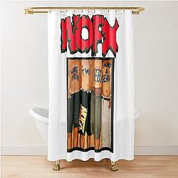 Nofx punk band logo Shower Curtain