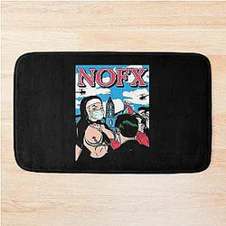 Nofx punk band logo Bath Mat
