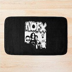 Nofx punk band logo Bath Mat