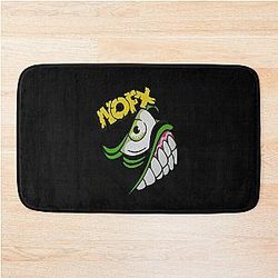 Nofx punk band logo Bath Mat