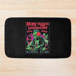 Nofx punk band logo Bath Mat