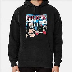 Nofx punk band logo Pullover Hoodie