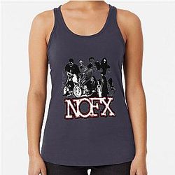 nofx band Classic  Racerback Tank Top