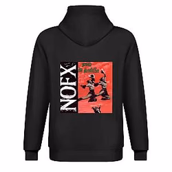 NOFX Hoodie – Bold Anarchy Symbol Design