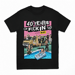 40 Years Of Fx Up Poster TTPM1604 NOFX T-Shirts