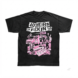 40 Years of Fuckin' Up Graphic Tee LA0807 NOFX T-Shirts