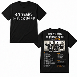 40 Years Of Fuckin' Up July Screenings LA1008 NOFX T-Shirts