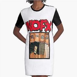 Nofx punk band logo Graphic T-Shirt Dress