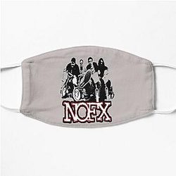 nofx logo essential Flat Mask