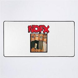Nofx punk band logo Desk Mat