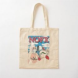 Nofx punk band logo Cotton Tote Bag