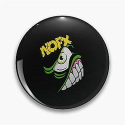 Nofx punk band logo Pin
