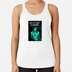 No I'm not a Human's robot must prove it is not a human No I'm Not A Human Tank Tops