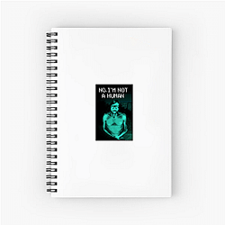 No I'm not a Human's robot must prove it is not a human No I'm Not A Human Notebook