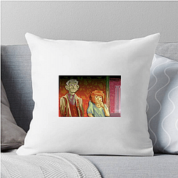No I'm not a Human was developed by Ogre Pixel No I'm Not A Human Pillows Cover