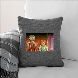 No I'm not a Human was developed by Ogre Pixel No I'm Not A Human Pillows Cover