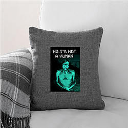 No I'm not a Human's robot must prove it is not a human No I'm Not A Human Pillows Cover
